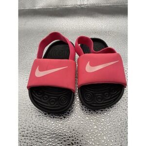 Nike Pink Black Slide Sandals Unisex Baby & Toddler US 5C BV1094-610